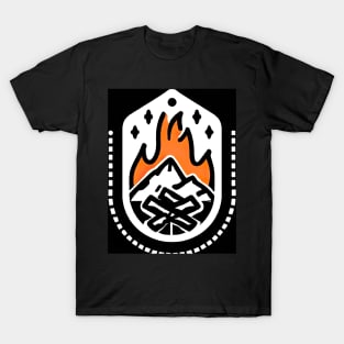 Camping Fire T-Shirt